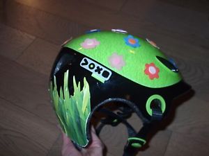 Casque vélo décoré