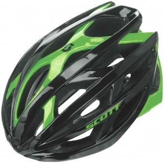 Casque vert velo