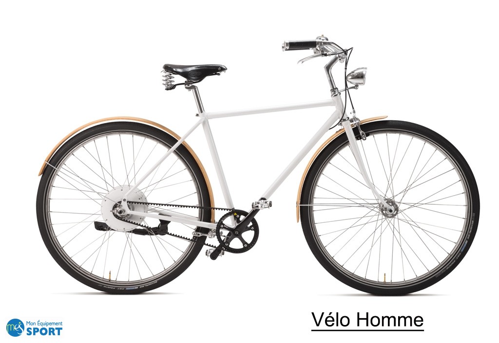 Velo a courroie electrique