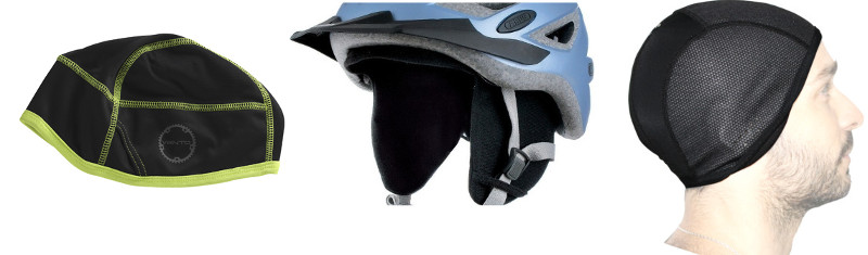 Casque vélo capuche