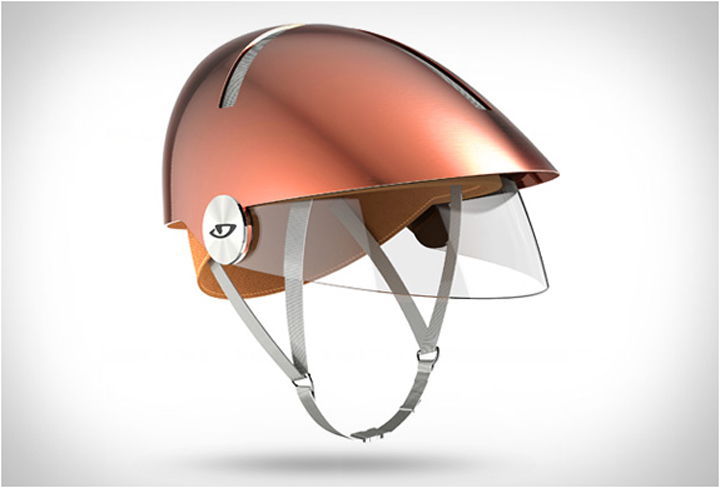 Casque de velo drole