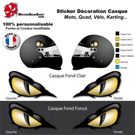 Personalisation casque velo