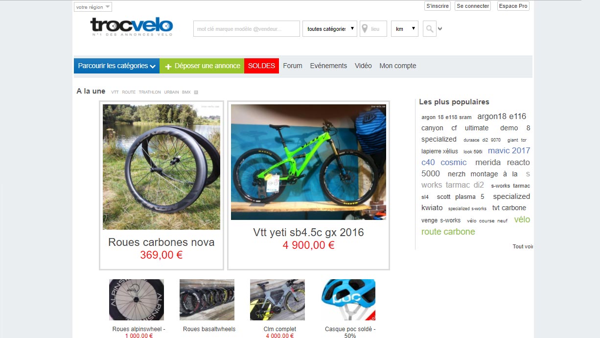 Casque vélo troc vélo