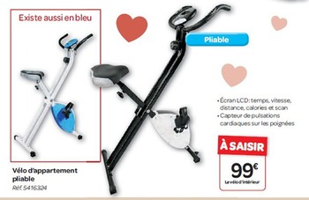 Vélo appartement carrefour