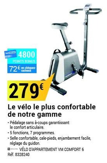 Velo appartement domyos comfort