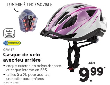 Casque velo lidl 2017