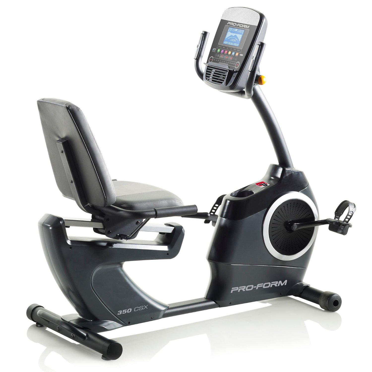 Vélo appartement semi-allongé