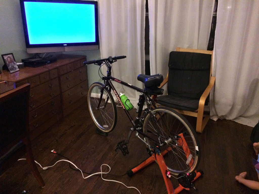 Velo appartement avec logiciel