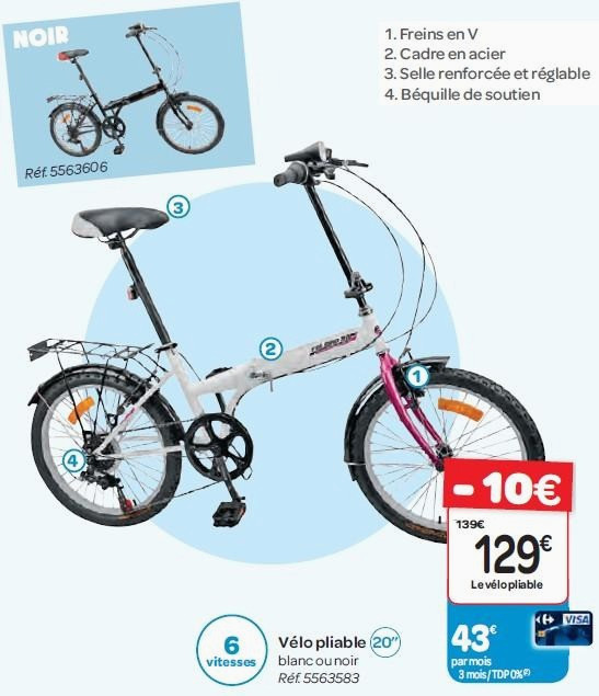 Promo carrefour velo appartement