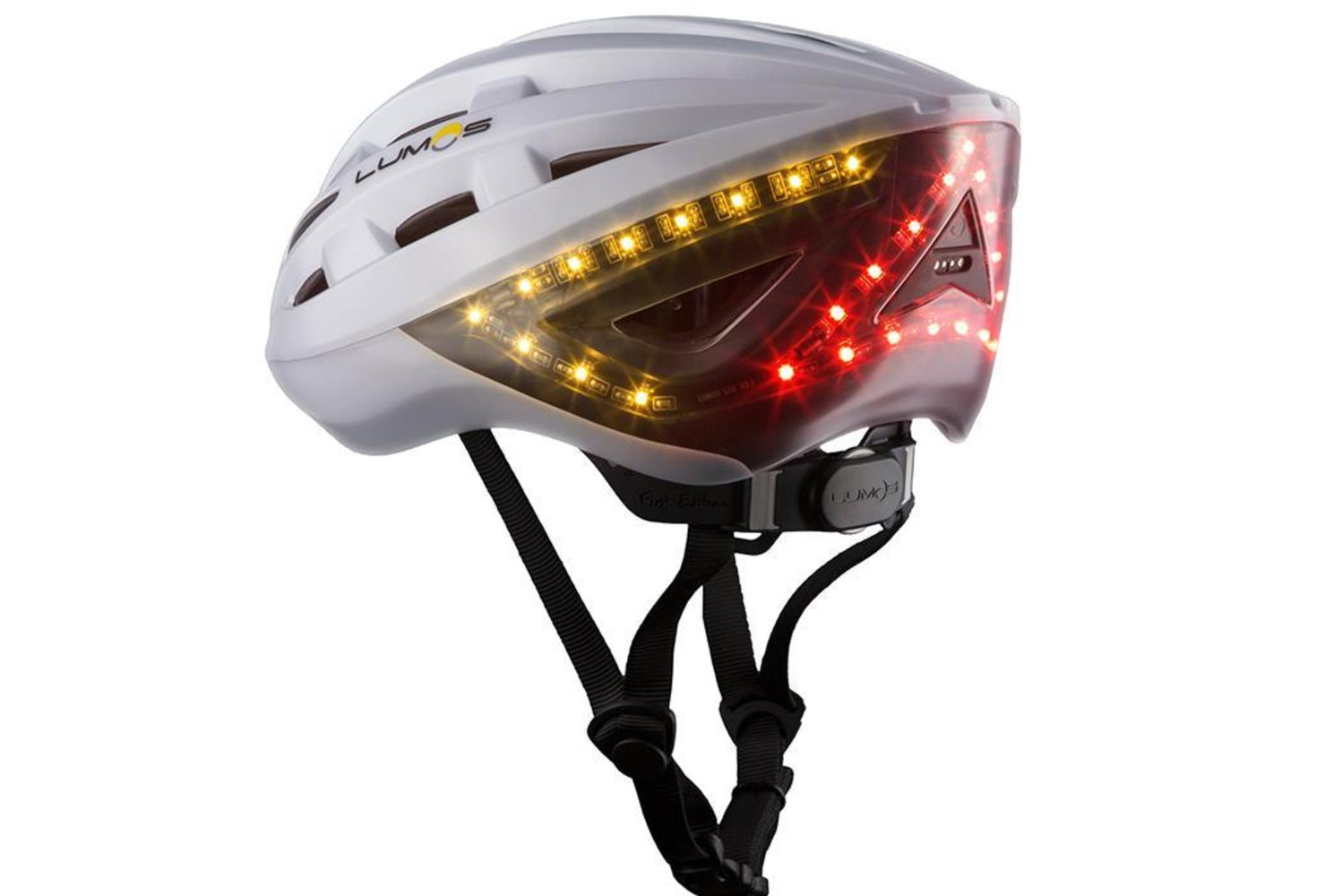 Casque velo route connectée