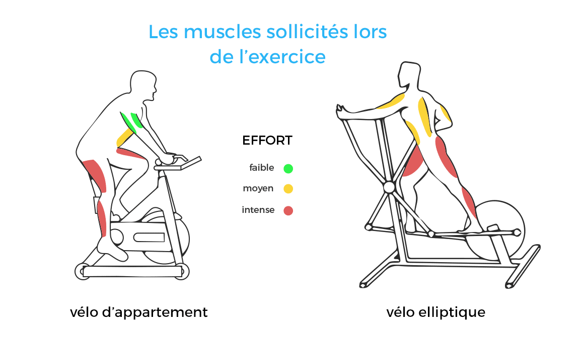 Vélo appartement ou velo elliptique