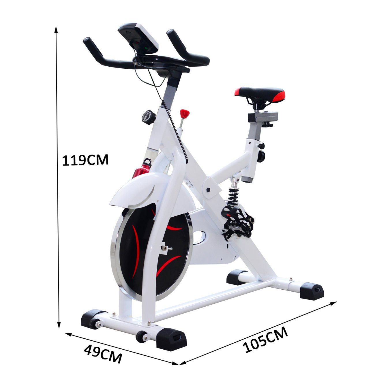 Velo appartement blanc