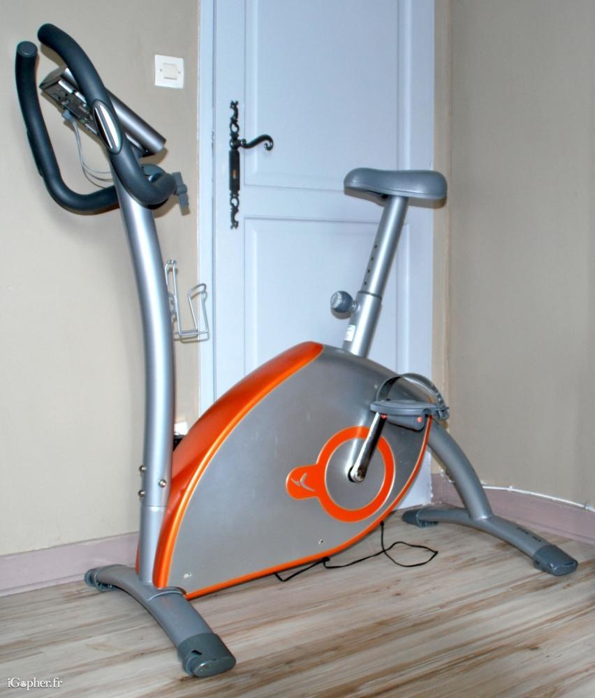Velo appartement marque fitness orange