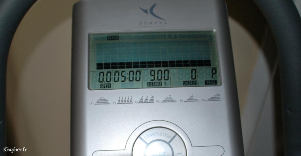 Console pour velo d appartement