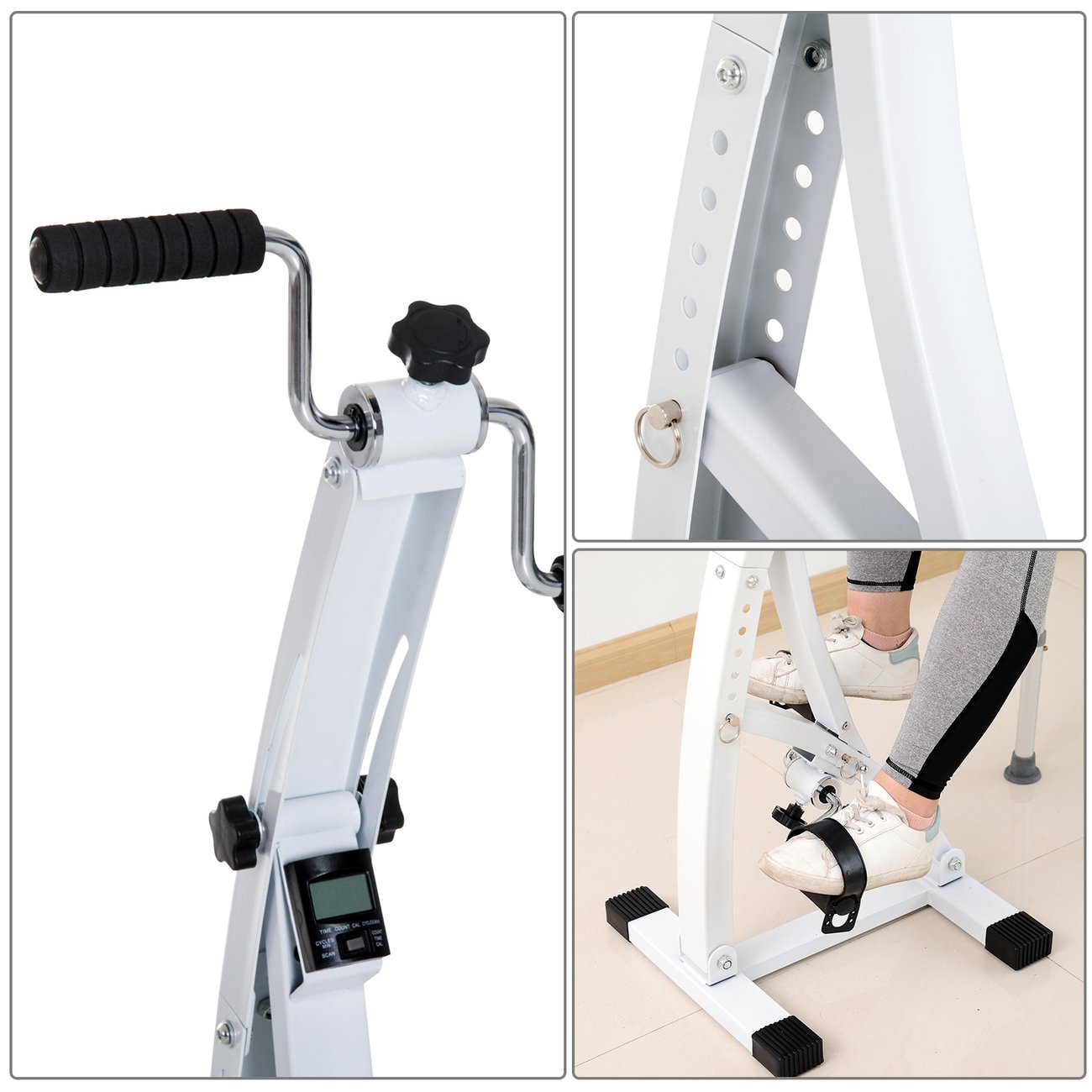 Velo appartement bras jambes