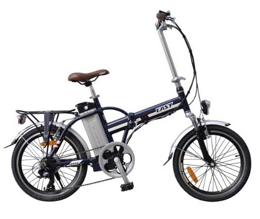 Velo electrique pliant longwise
