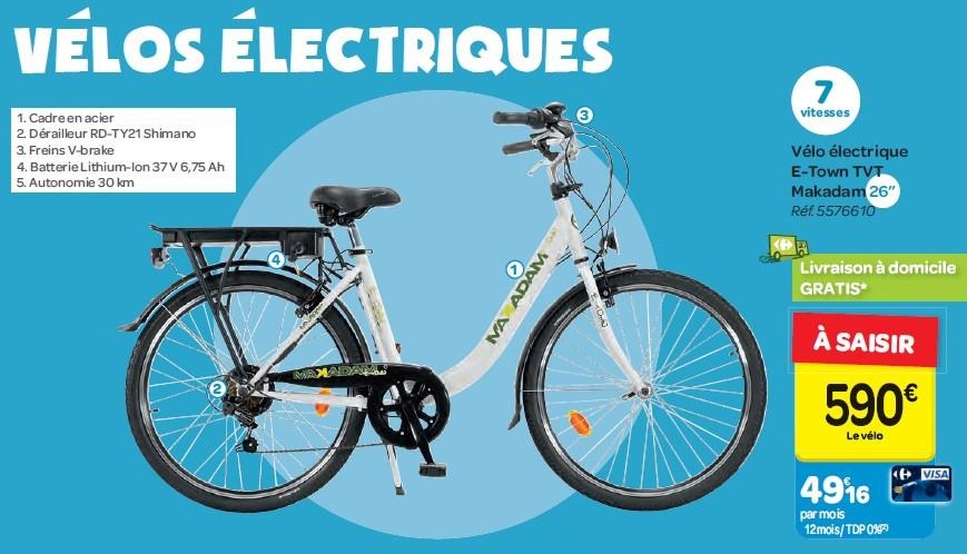 Velo electrique a leclerc