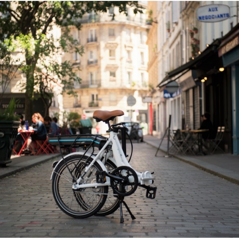 Vélo pliant électrique o2feel peps bas