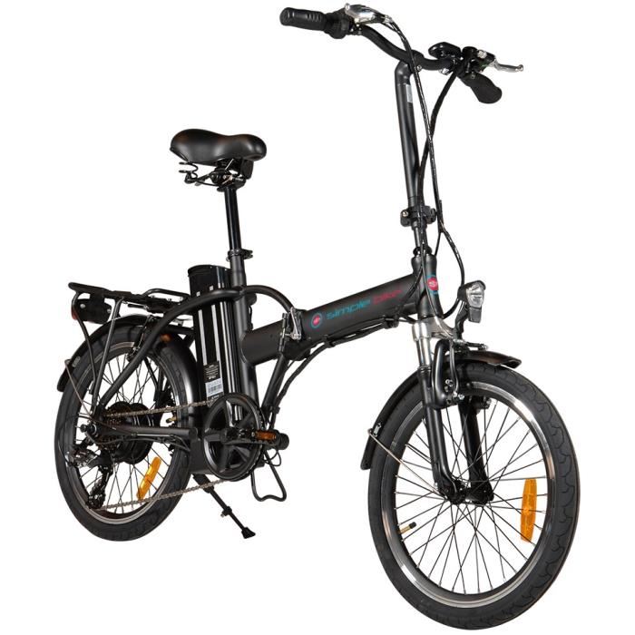 Velo electrique pliant aluminium