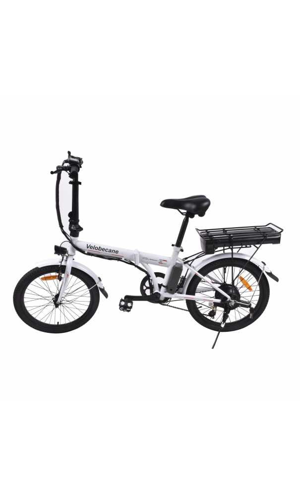 Vélo électrique pliable urban blanc