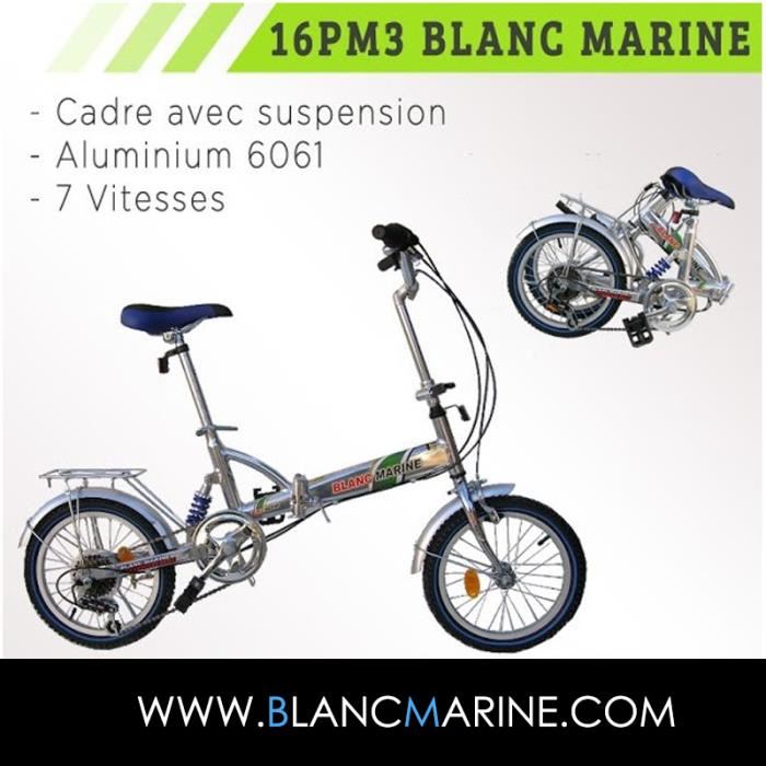 Mecer - vélo électrique pliable tout aluminium