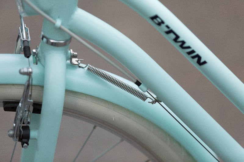 Velo ville elops 520 cadre bas mint b'twin occasion