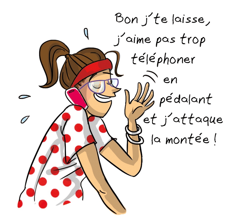 Image humour velo appartement