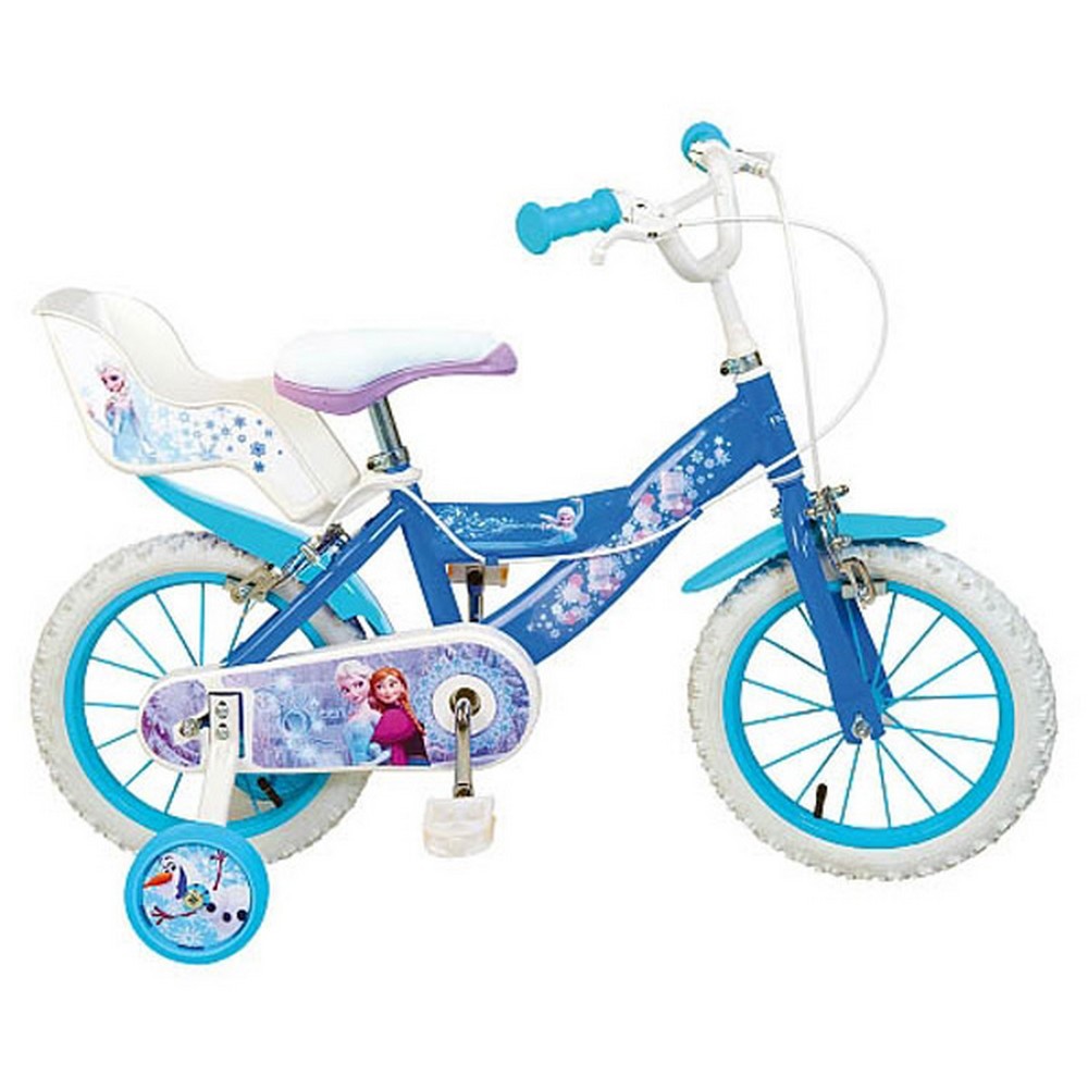 Casque velo fille reine des neiges