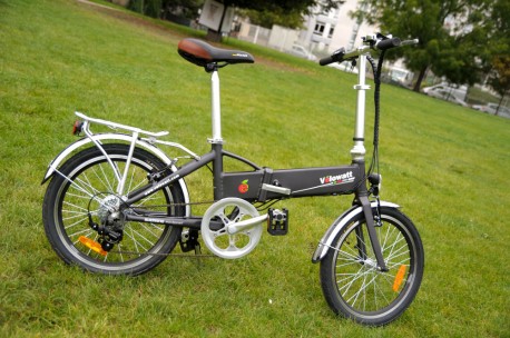 Velo electrique pliant hoptown 500 b'twin avis