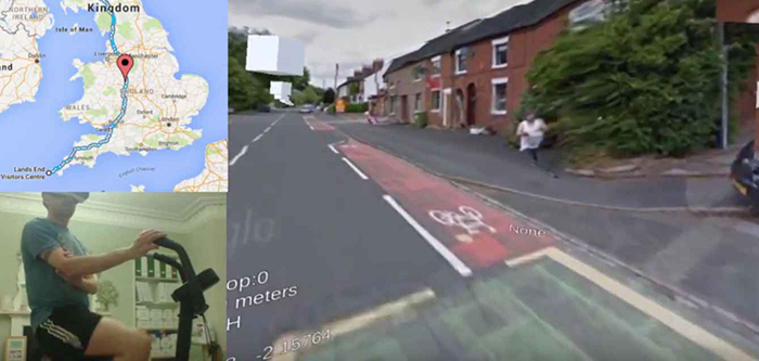 Velo appartement virtuel