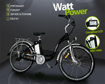 Velo electrique wattoo