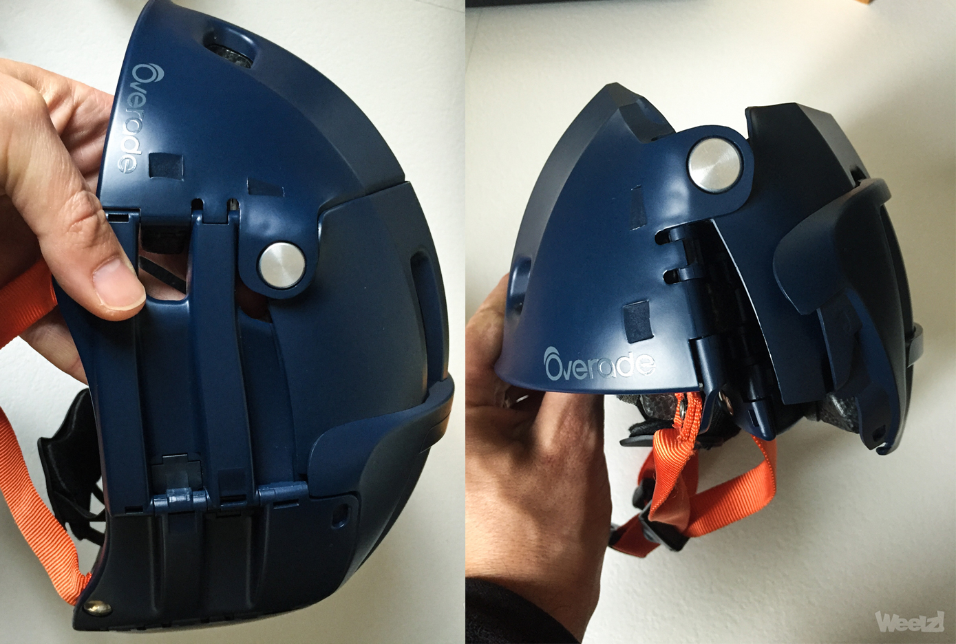 Overade casque de vélo pliant - plixi