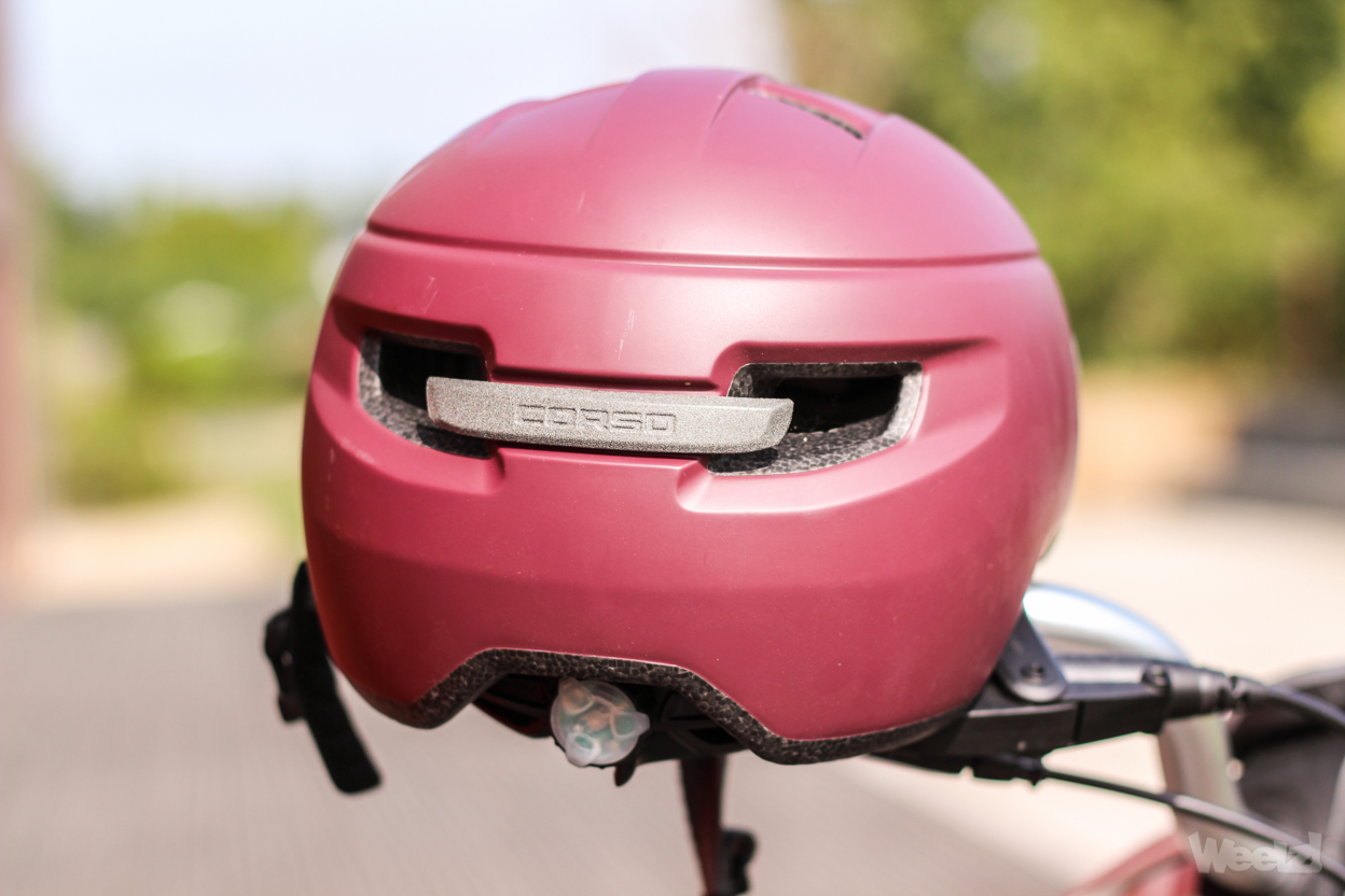 Casque velo met avis