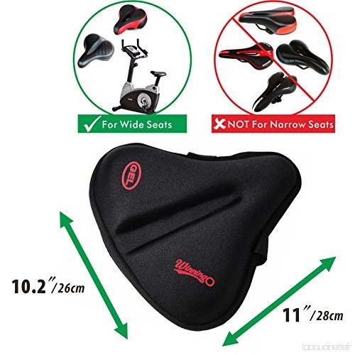 Housse pour selle de velo d appartement