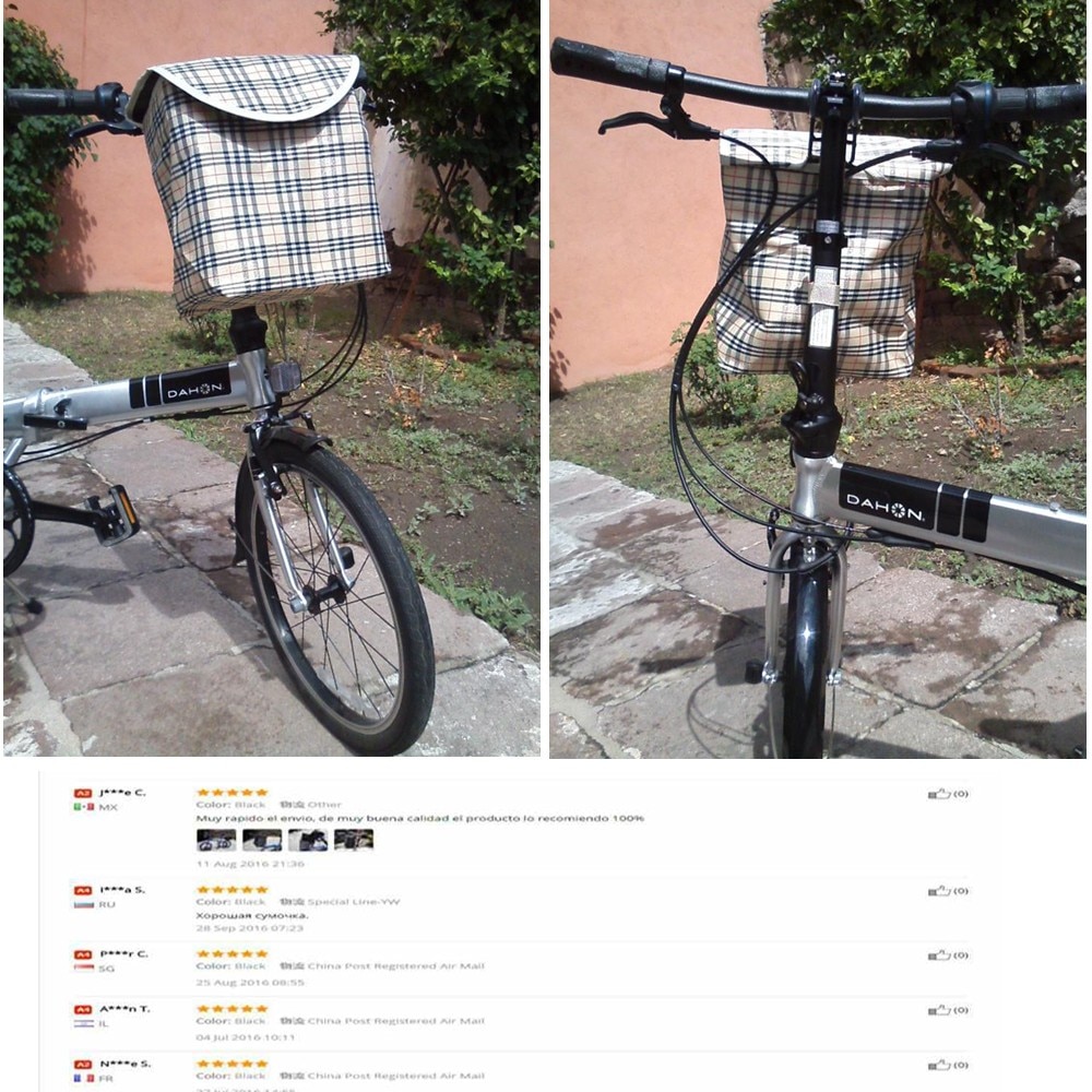 Vélo avec guidon pliant