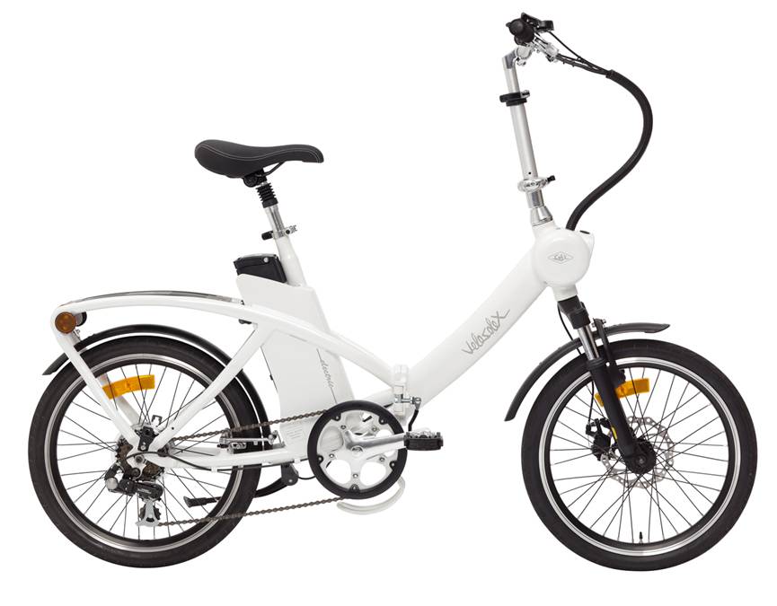 Velo pliant avec suspension