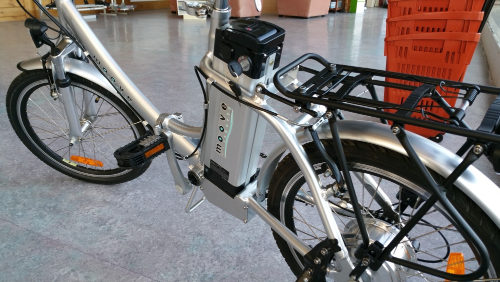Velo electrique pliant moov'in