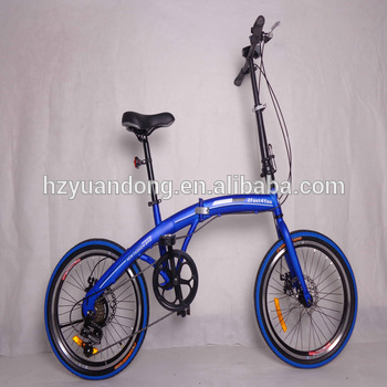 Velo pliant frein a disque