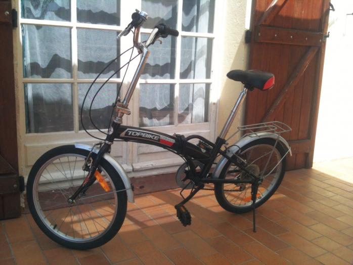 Vélo pliant carrefour 2015