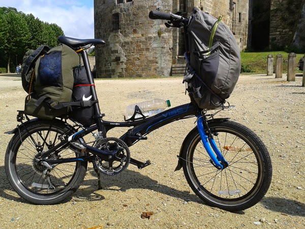 Vélo pliant sac à dos