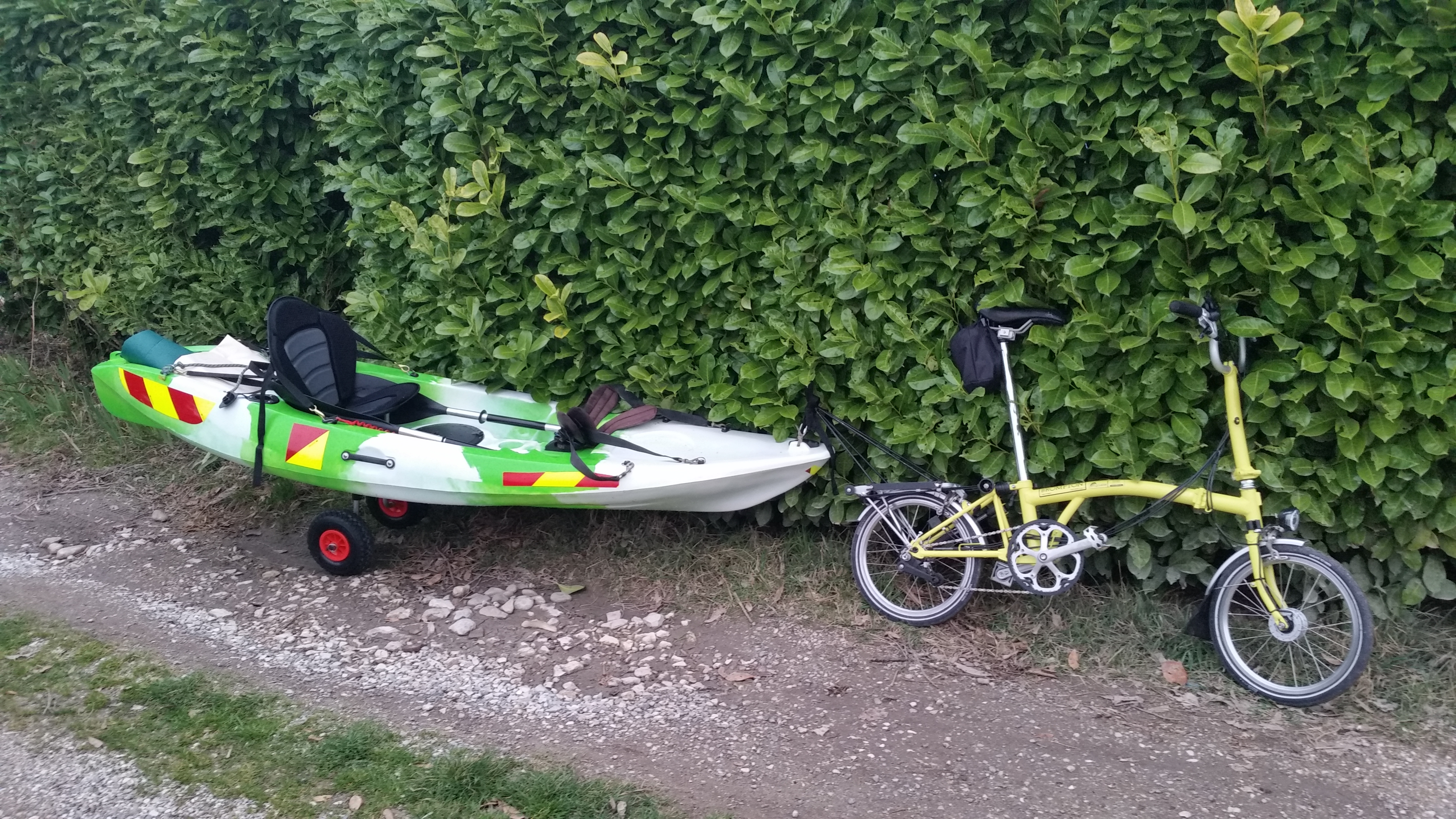 Velo pliant kayak