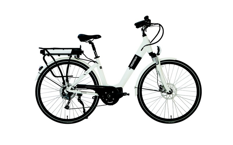 Velo pliant electrique moteur pedalier