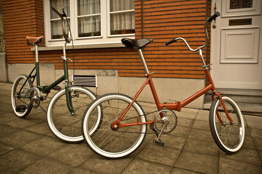 Vélo pliant vintage