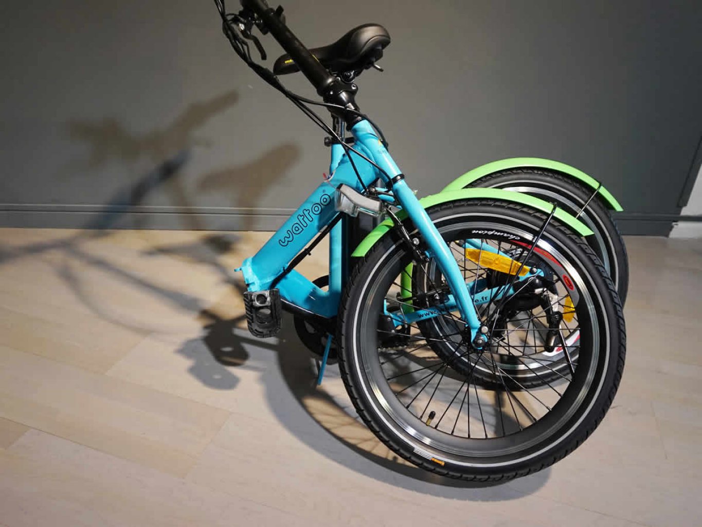 Velo electrique pliant wattoo