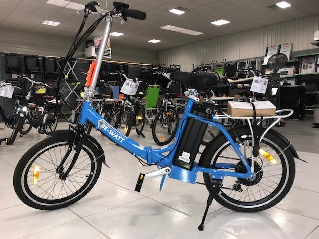 Velo electrique pliant be-watt
