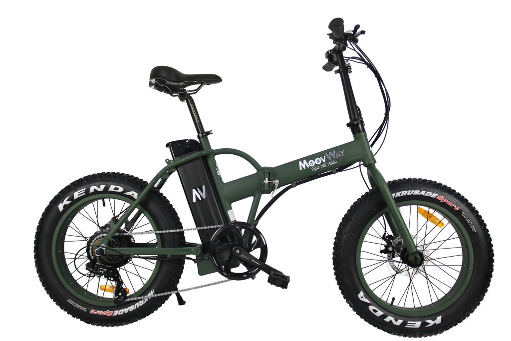 Vélo électrique pliant fat bike