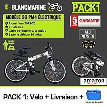 Velo pliant blanc marine avis