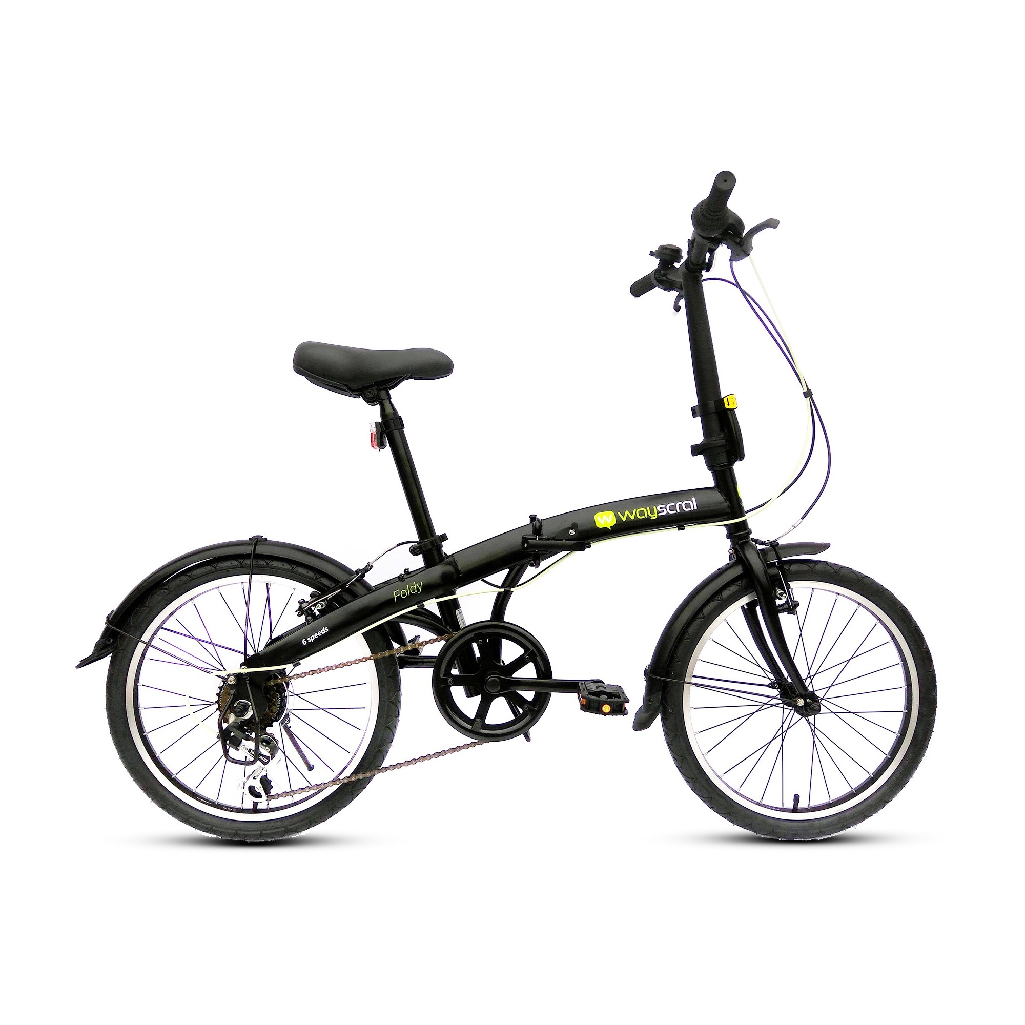 Velo pliant sans derailleur