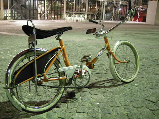 Customiser velo pliant