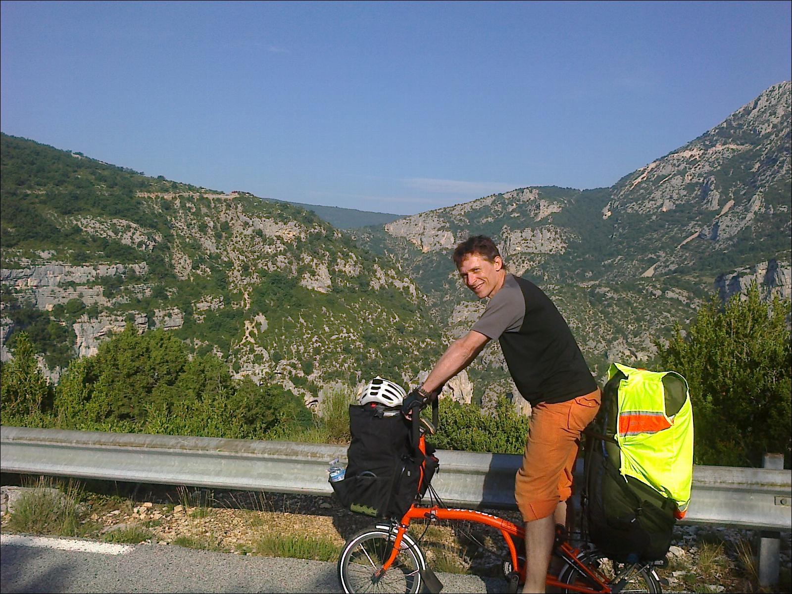 Voyage vélo pliant